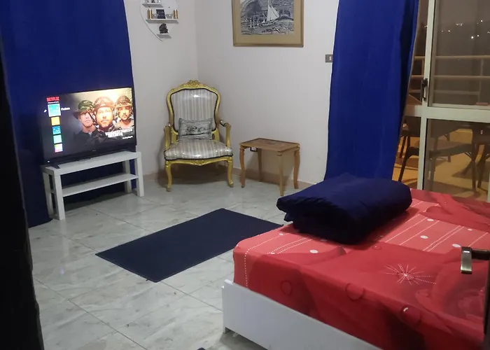 Cairo Heart Gem Attached To A Balcony With Airport View You Can Only Book Through Booking App, Please Contact Us On Our Phone Number Provided On Booking, After Confirming Your Booking, So We Can Check You In, Contacting Us Is A Must, Thank You